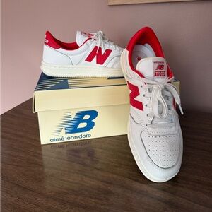 Aime Leon Dore New Balance T500 white/red